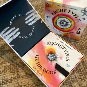 Two Tarot Decks: The Wild Unknown Archetypes and The Crystal Tarot